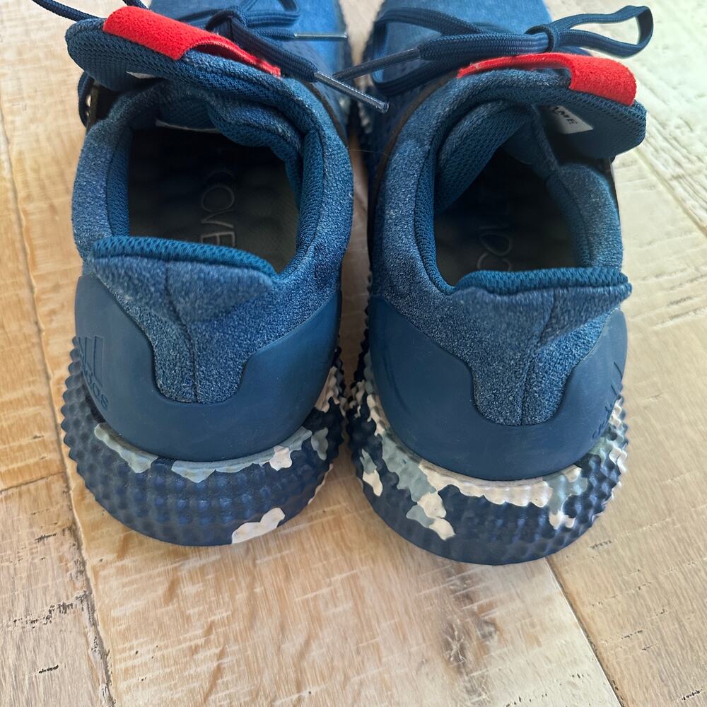 ADIDAS | Mens Athletics 24/7 Training Shoe Size 11.5 Blue Sneaker Tennis Shoe - Picture 8 of 10